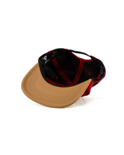 Casquette Snapback à carreaux - élègante