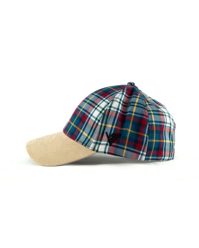 Casquette à carreaux - Tchap
