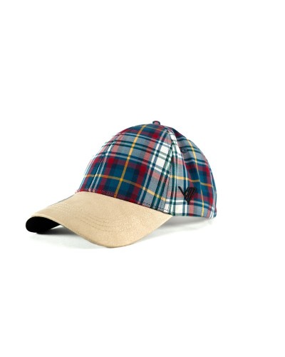 Casquette à carreaux - Tchap
